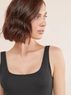 Zwart - Hemdje met brede bandjes*Next Sale