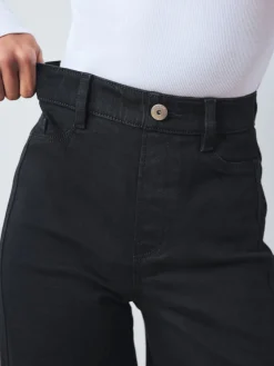 - High Rise FlexiFit Stretch Pull On Wide Leg Jeans*Next Sale