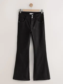- High Rise Stretch Flare Jeans*Next Discount