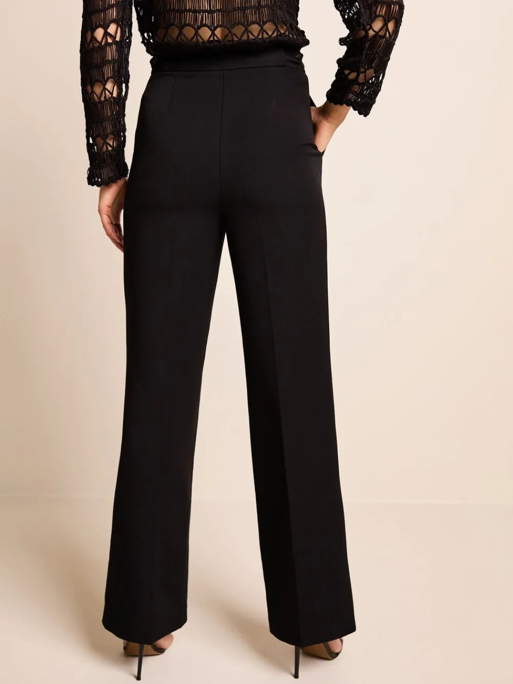 Zwart - Hourglass broek op maat*Next Hot