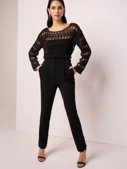 Zwart - Hourglass broek op maat*Next Outlet