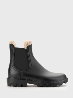 - Rock enkellaarsjes met imitatiebontvoering en enkellengte.*Igor Outlet