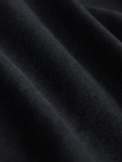 Zwart - Jeans met zandloperpasvorm en wijde pijpen*Next Discount