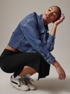 Zwart - Jersey midirok*Next Outlet