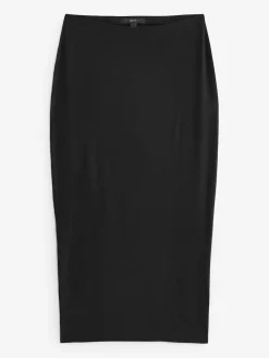Zwart - Jersey midirok*Next Outlet