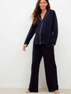 - Jersey zwangerschapspyjama met knopen*Next