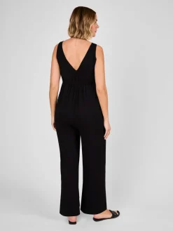 - zwangerschapsjumpsuit van jersey met wijde pijpen*Jojo Maman Bébé New