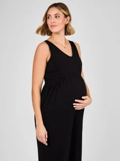 - zwangerschapsjumpsuit van jersey met wijde pijpen*Jojo Maman Bébé New