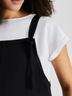 - zwangerschapstuinbroek van een linnenmix met wijde pijpen*Jojo Maman Bébé Sale