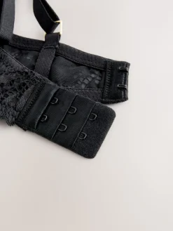 Zwart - Kanten ultieme comfortabele beha*Next Sale