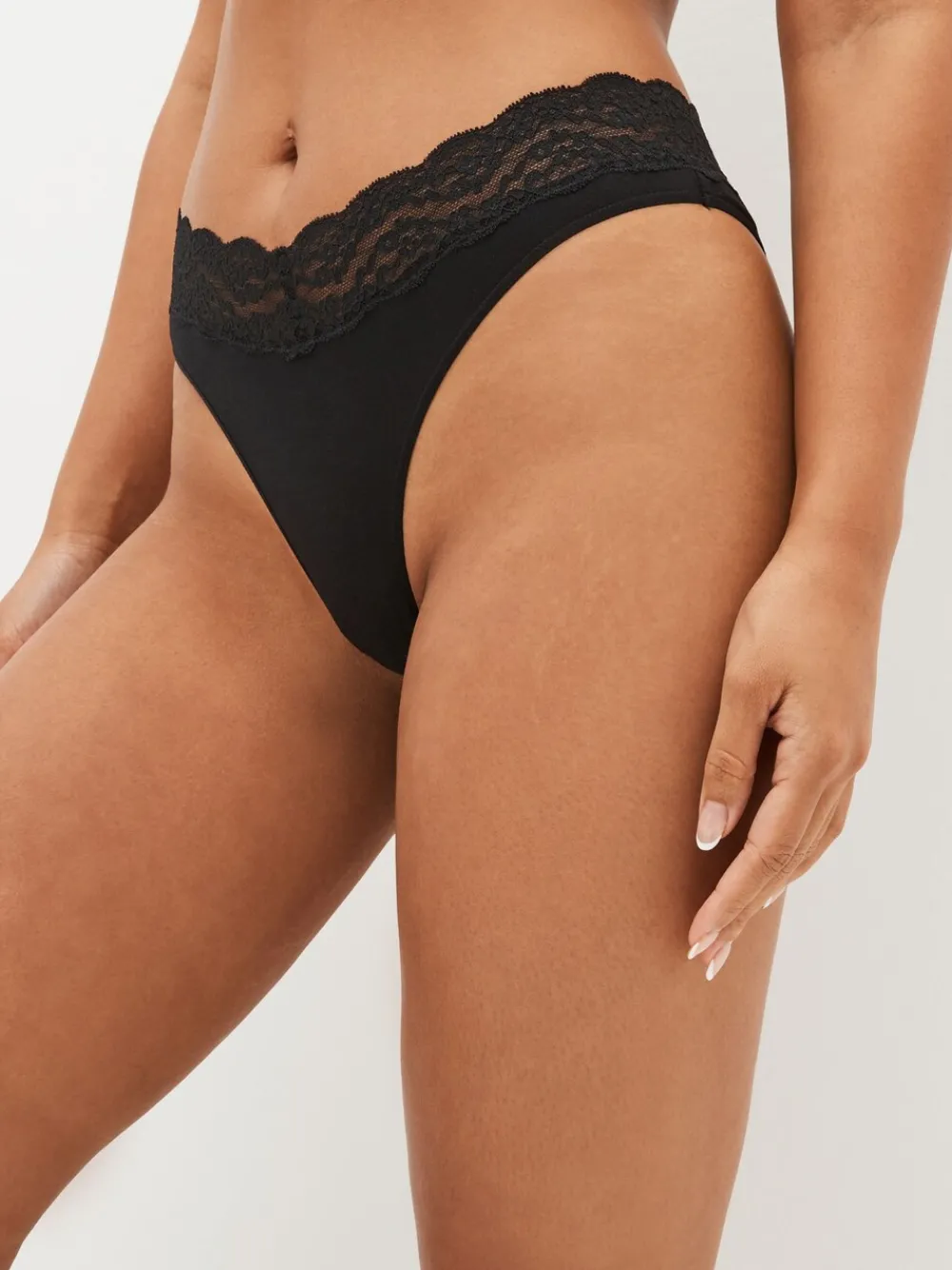 - Katoenen kanten slipjes 4 stuks*Next Outlet