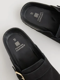 Zwart - Klompen met leren voetbed*Next Sale