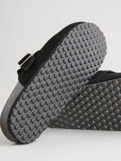 Zwart - Klompen met leren voetbed*Next Sale