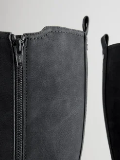 - Kniehoge Chelsea Boots met gesp*Next Clearance