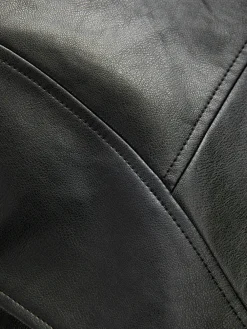 Zwart - Kunstleren bikerjack*Next Hot