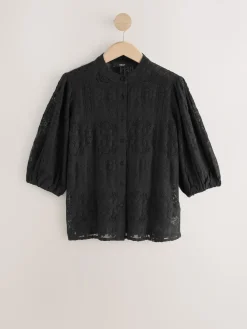- Lace Half Sleeve Blouse*Next Online