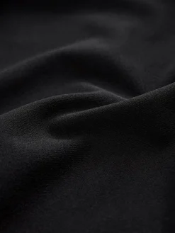 Zwart - Lange jurk met cape*Next Best