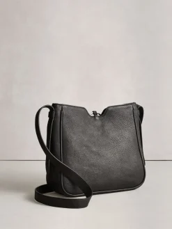 Zwart - Leather Messenger Cross-Body Bag*Next Hot