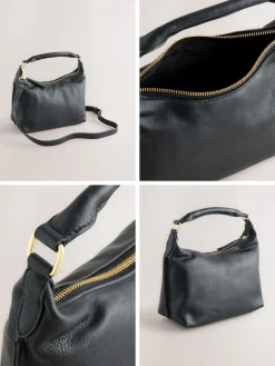 - Leather Scooped Hand Held Bag*Next Clearance