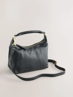 - Leather Scooped Hand Held Bag*Next Clearance