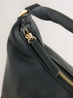 - Leather Scooped Hand Held Bag*Next Clearance