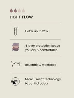 Zwart - Licht vloeiende menstruatieslips met waszak 3 verpakking*Next Outlet