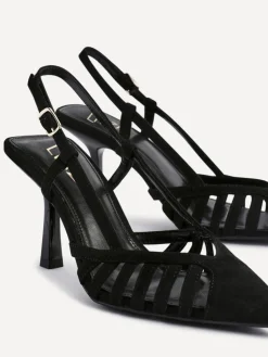 - Alias hakken met hielbandje en uitsnijding*Linzi