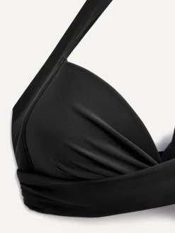 Zwart - Amalfi voorgevormde bikiniset met hoge taille*Linzi Discount