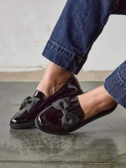 - Cathy loafers met plateauzool en grote strik*Linzi Clearance