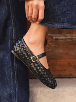 - Dagelijkse Geweven Lage schoenen Met Gesp*Linzi Sale