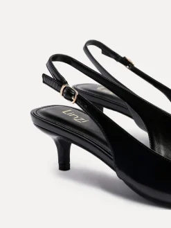 - Elvira slingback pumps met kleine hak*Linzi Discount