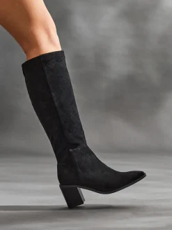 - Levine - Hoge laarzen met blokhak*Linzi New