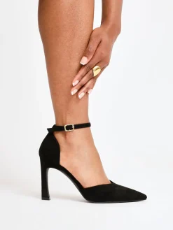 Zwart - Moira Classic Stiletto Court Heels*Linzi Sale