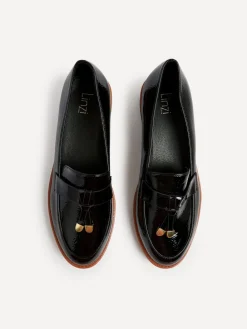 - Nancy Patent Loafers With Tassel Detail*Linzi Sale