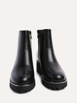 - Navigate Croc Mix Wedge Ankle Boots*Linzi Discount