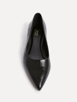 - Wide Fit Compete Pointed Toe Ballet Flat Shoes*Linzi Online