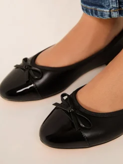 - Patent Toecap Ballerinas*Lipsy Best
