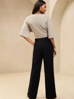 - premium broek met wijde pijpen*Lipsy Clearance