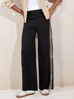 - Printed Side Stripe Trousers*Lipsy Discount