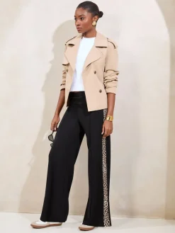 - Printed Side Stripe Trousers*Lipsy Discount