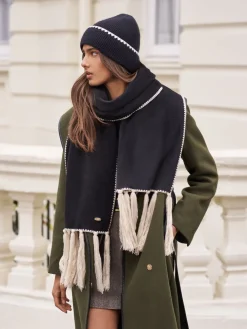 - Whipstitch Trim Beanie Hat*Lipsy Online