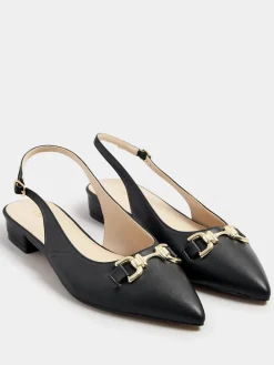 - Metal Trim Sling Back Shoes*Long Tall Sally Discount