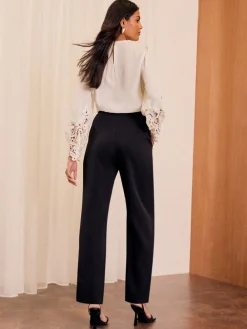 - Straight Leg Trousers*Love & Roses Online