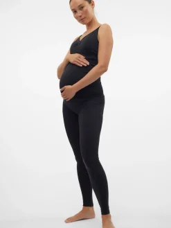 - Maternity Seamless Leggings*Mamalicious Hot