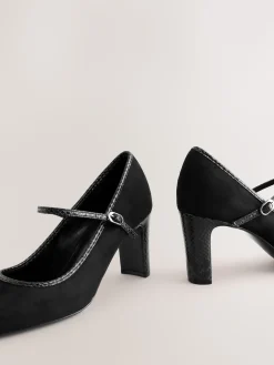 - Mary Jane-pumps met ronde neus en blokhak*Next Outlet