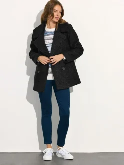 - Boucle Peacoat*M&Co Discount