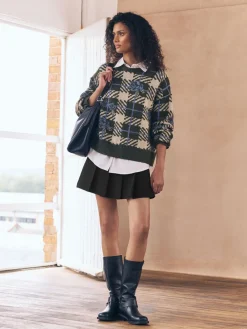 - Mini Jersey Pleated Skirt*Next Best