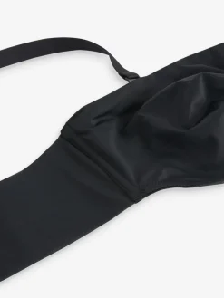 - Minimaliserende strapless bandeaubeha zonder vulling in cupmaat DD+*Next Clearance