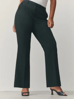 Zwart - Modieuze Hourglass broek met bootcut*Next Discount