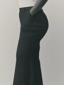 Zwart - Modieuze Hourglass broek met bootcut*Next Discount